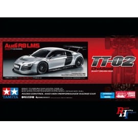 Tamiya 58749 Audi R8 LMS 2008 TT-02 Chassis
