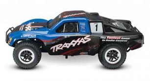 Traxxas nitro slash blauw