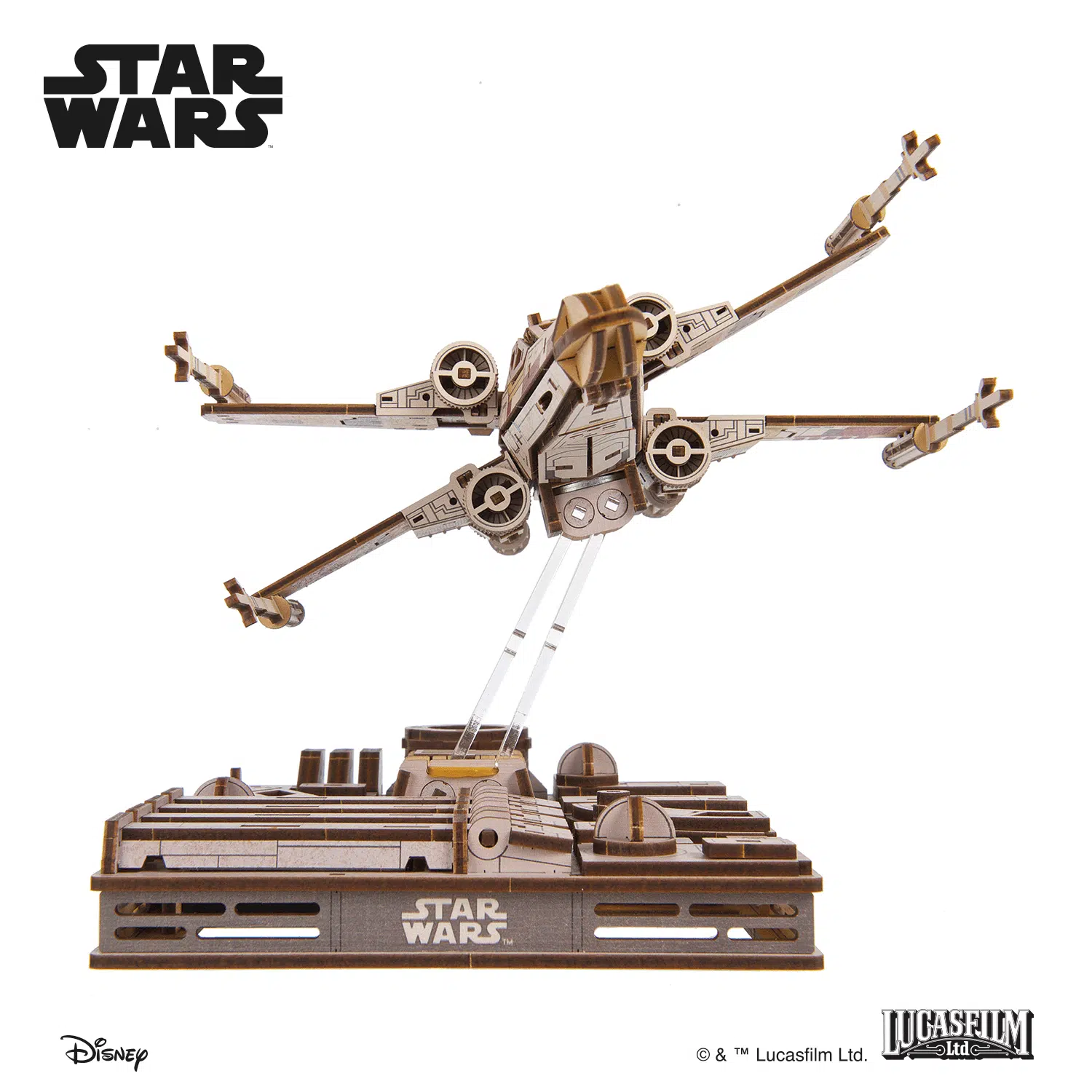 Ugears Luke Skywalker's X-Wing Starfighter Star Wars
