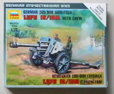 Zvezda 6121 German 105mm Howitzer met Crew