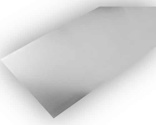 Alu. plaat 0,4 10x 25 cm ( 1 st )