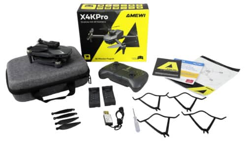 Amewi 25363 AMX Flight X4K Pro Brushless Drone met 2 accu's