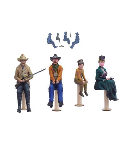 Artesania 203445F Stage coach figures set