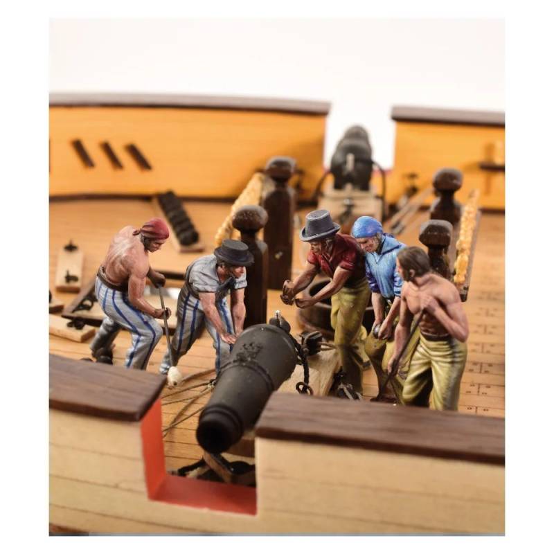Artesania 22906F Age of sail gunmen Diecast figuren