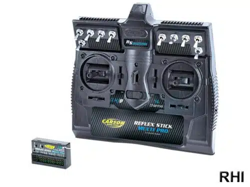 Carson 501003 Reflex Stick Multi Pro 2.4Ghz 14CH Zender en Ontvanger