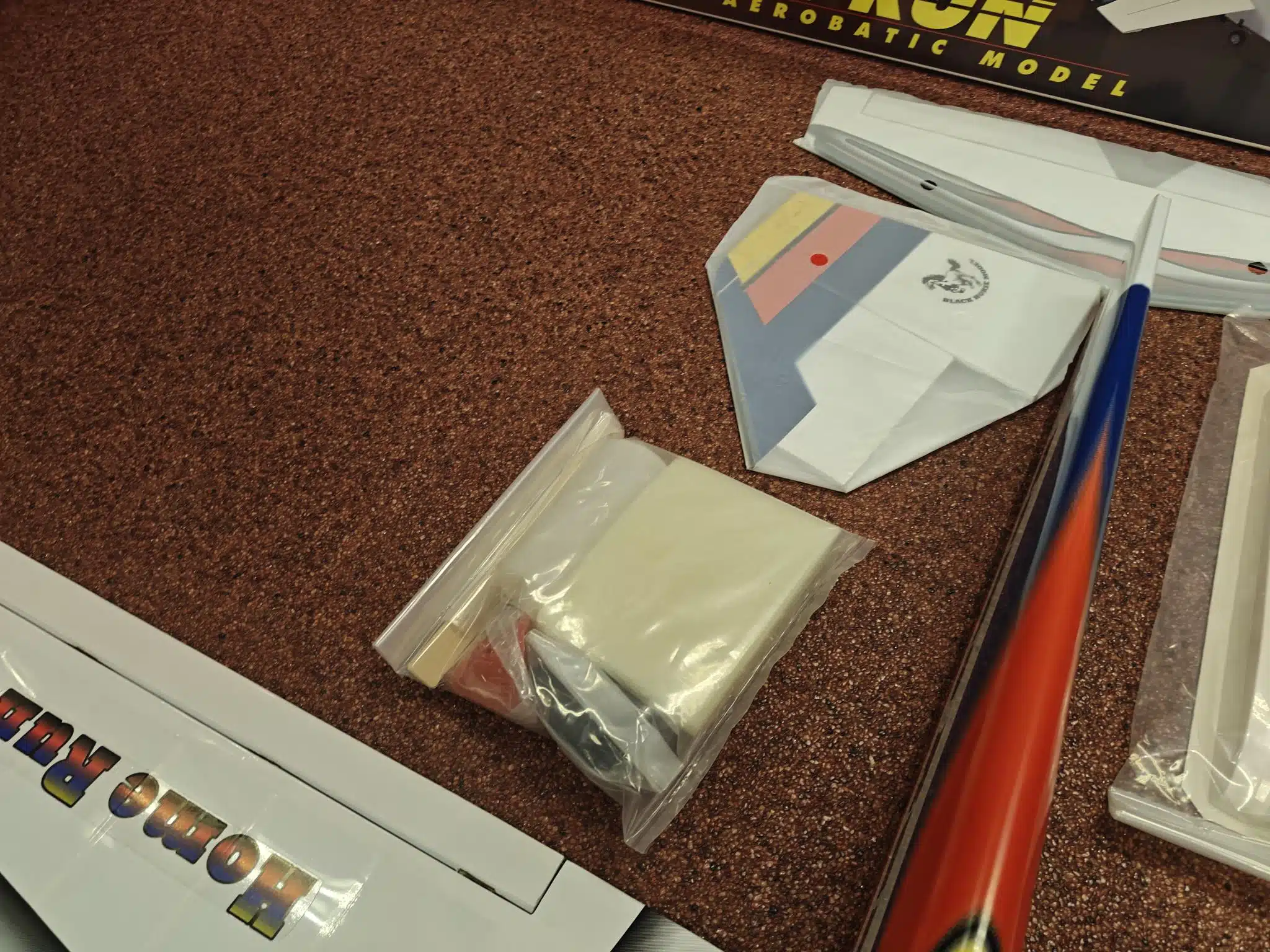 Home run Aerobatic Model van black horse model