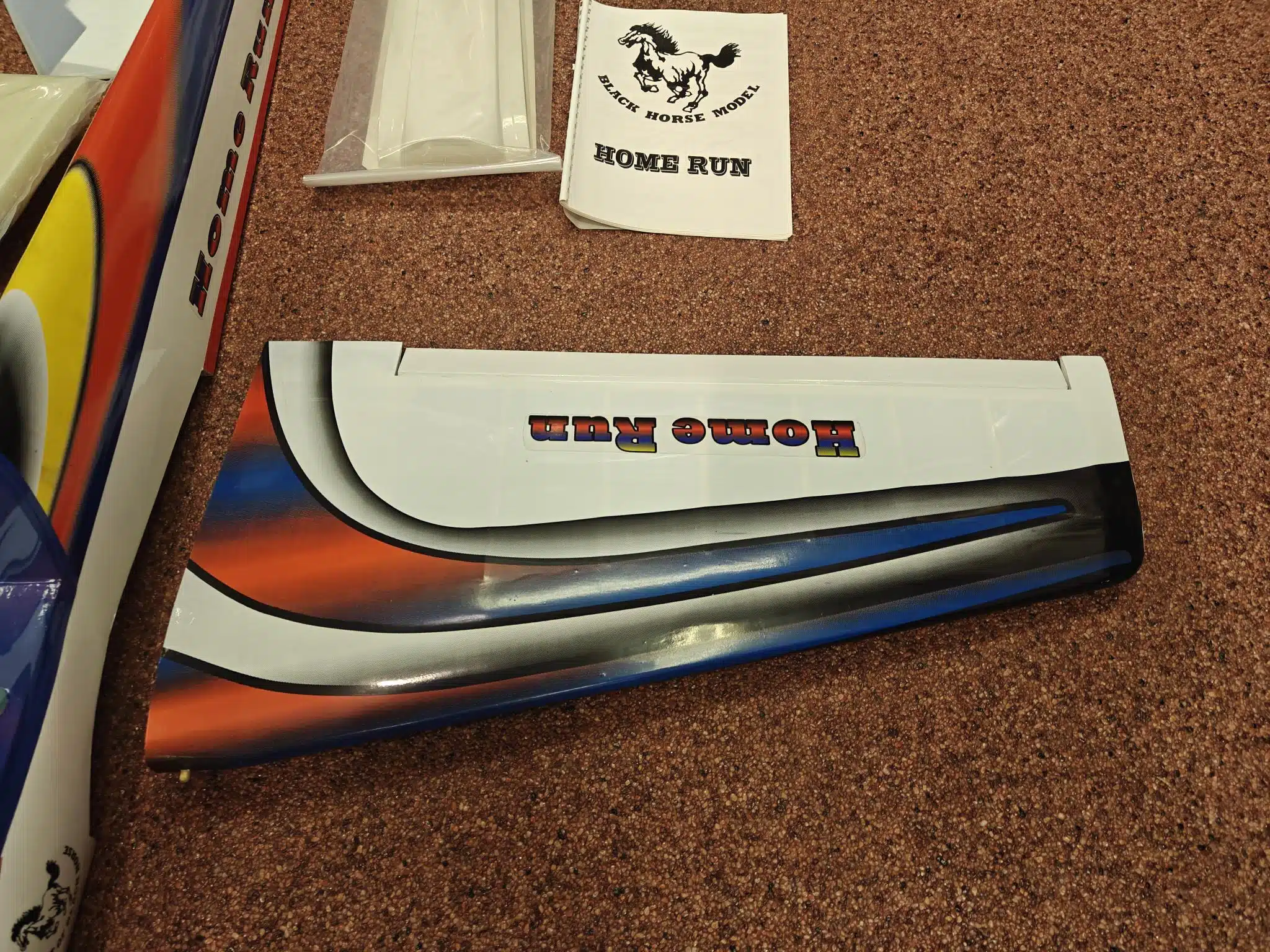 Home run Aerobatic Model van black horse model