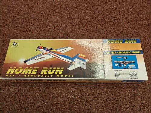 home run bouwdoos Aerobatic Model van black horse model