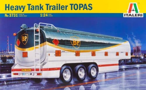 Italeri 3731 Heavy Tank Trailer Topas