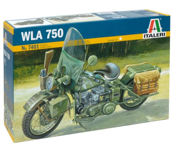 Italeri 7401 U.S. Army Bike