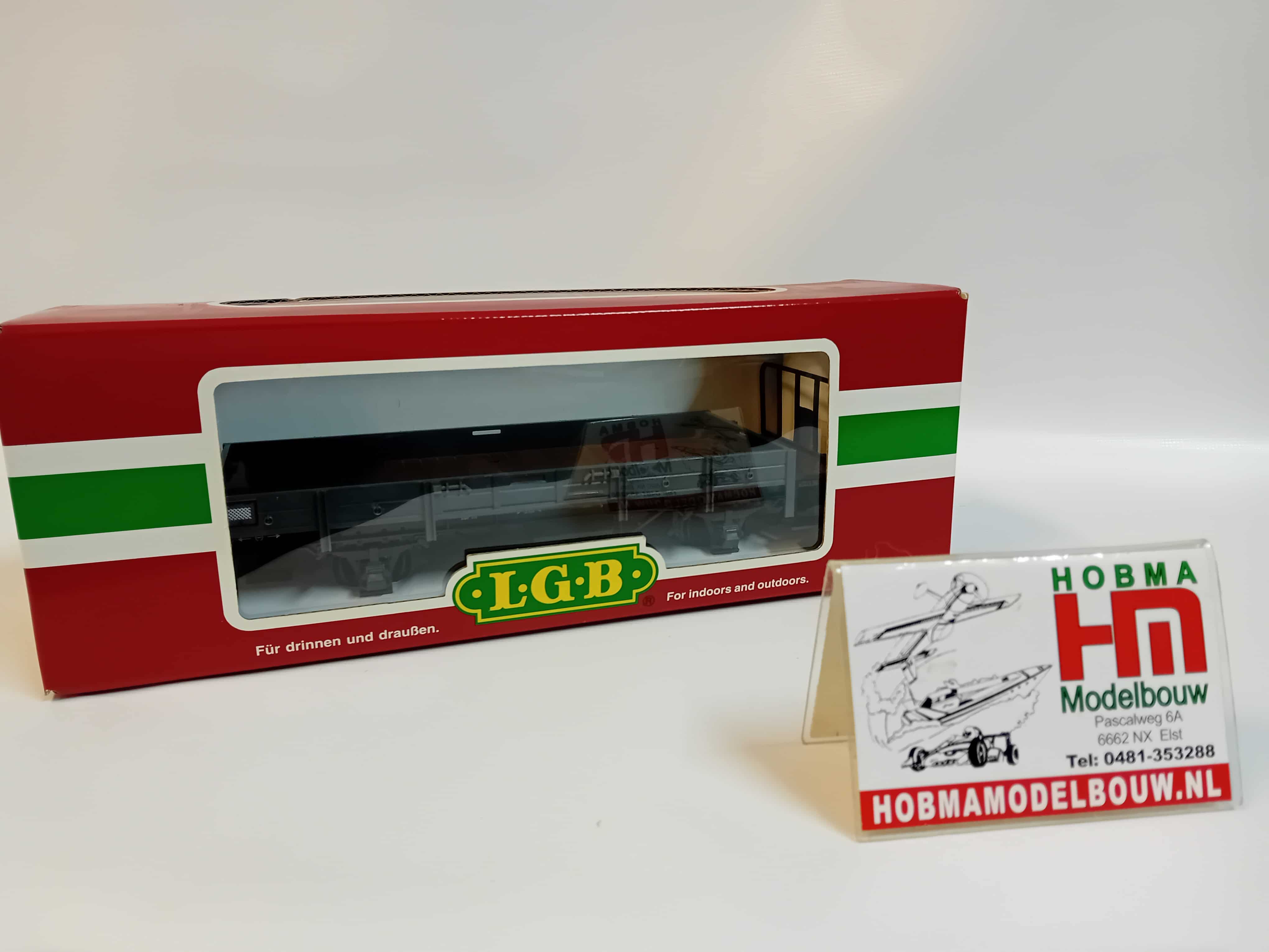 LGB 40230 Lage goederenwagon grijs