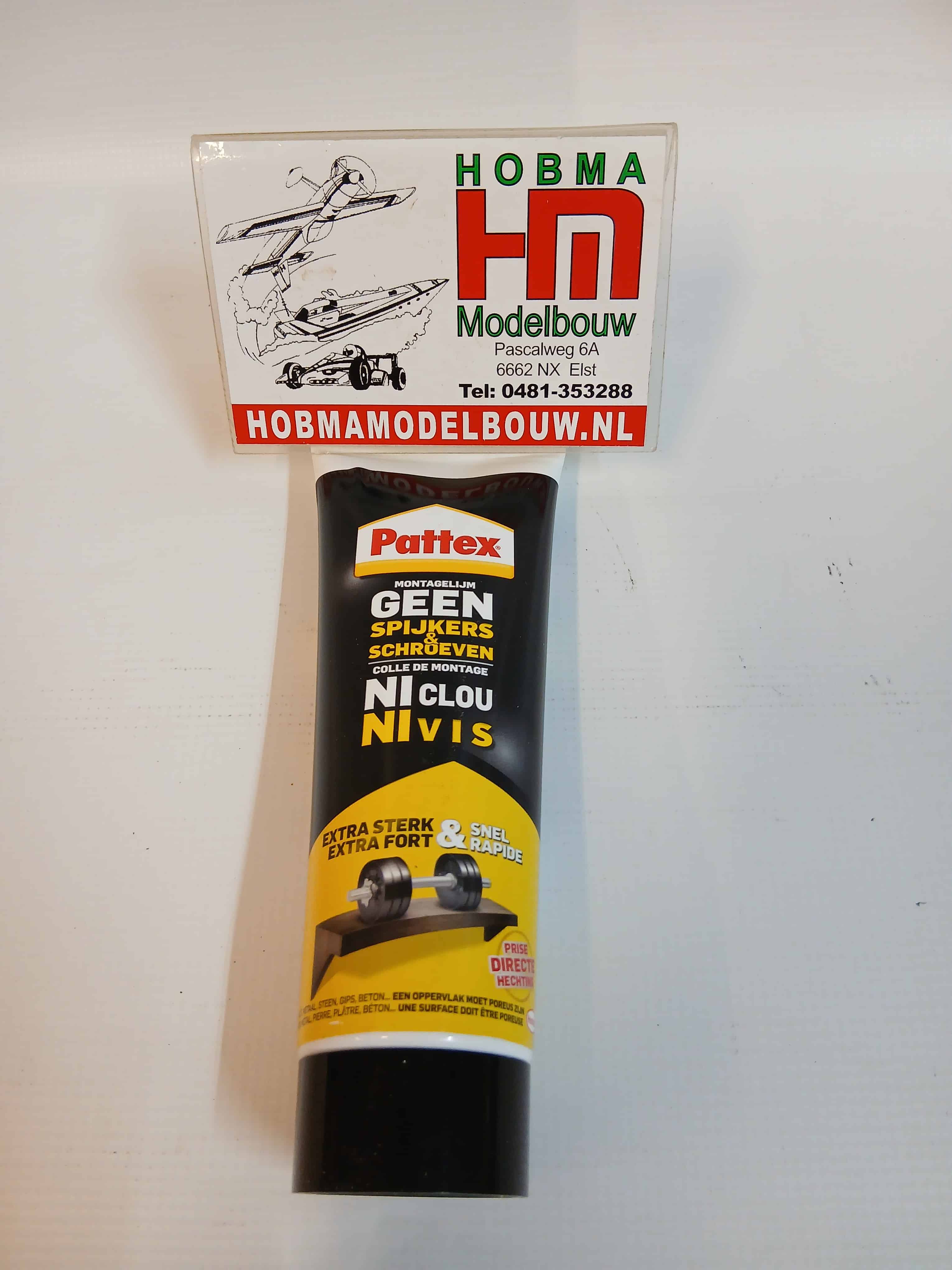 PATTEX 1504646 montagelijm geen spijkers of schroeven nodig