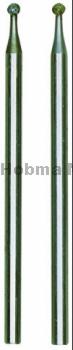 Proxxon 28222 Diamant slijpstiften kogel 1,8 2 st