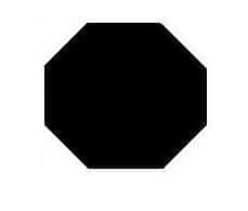 Raboesch 3,0MM 1M Zeskant profiel kunstof wit