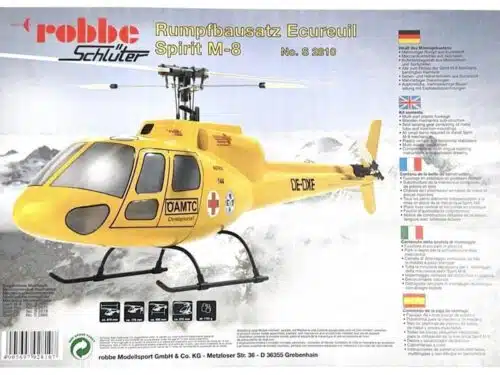 Robbe Rumpfbausatz Ecureuil M-8