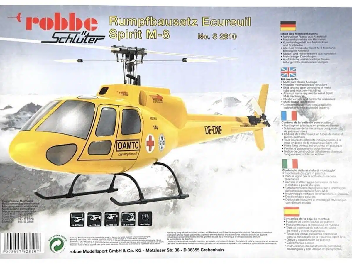 Robbe Rumpfbausatz Ecureuil M-8