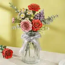 Robotime TW052 Red Carnetion