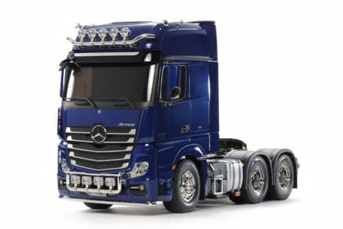 Tamiya 56354 1/14 Mercedes Benz Actros 3363 6x4 GIGASPACE Pearl Blue