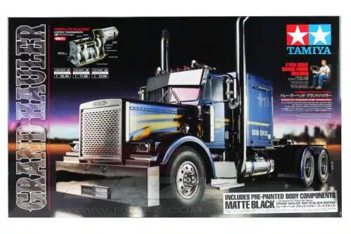 Tamiya 56356 Grand Hauler Matte Black Edition