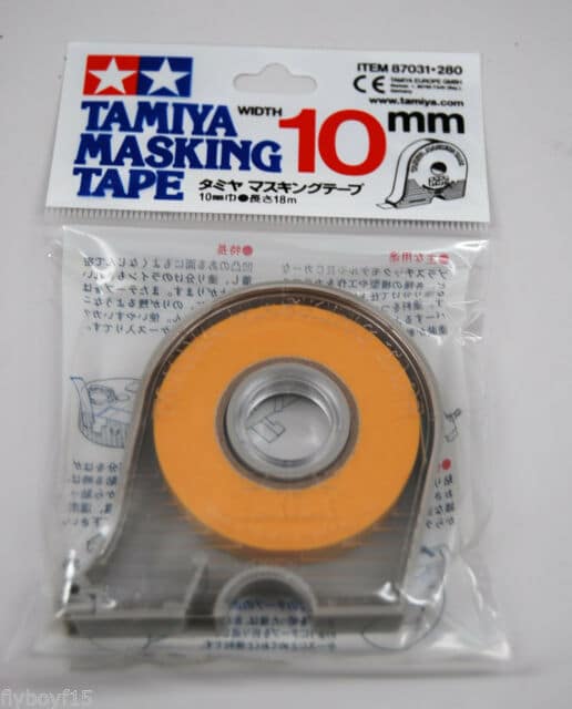 Tamiya 87031 Masking afplak Tape in houder navulbaar 10mm