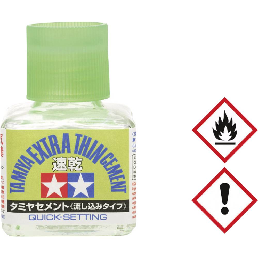 Tamiya 87182 Plastikkleber 40ml Quick Extra Thin Cement Tamiya