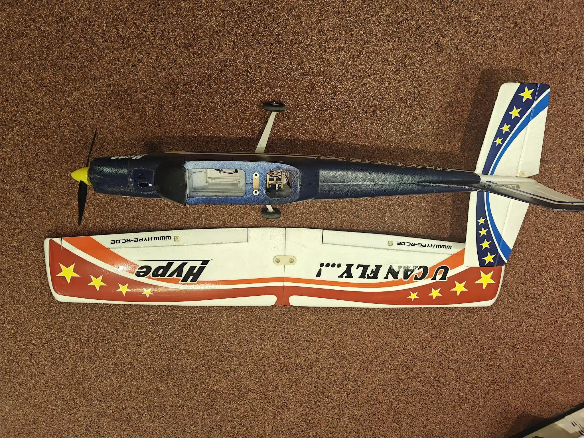 U can Fly van hype rc modelviegtuig demo model