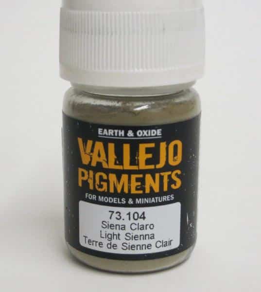 vallejo 73104 PIGMENT LIGHT SIENNA