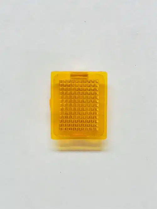 Wedico 25750 GLAS BLINKER RECHTECK ORA p/ st