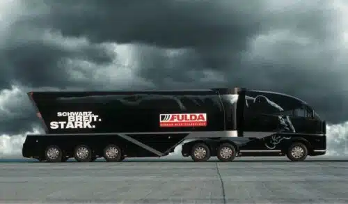 Wedico MAN Show Truck op schaal 1:16 met reclame