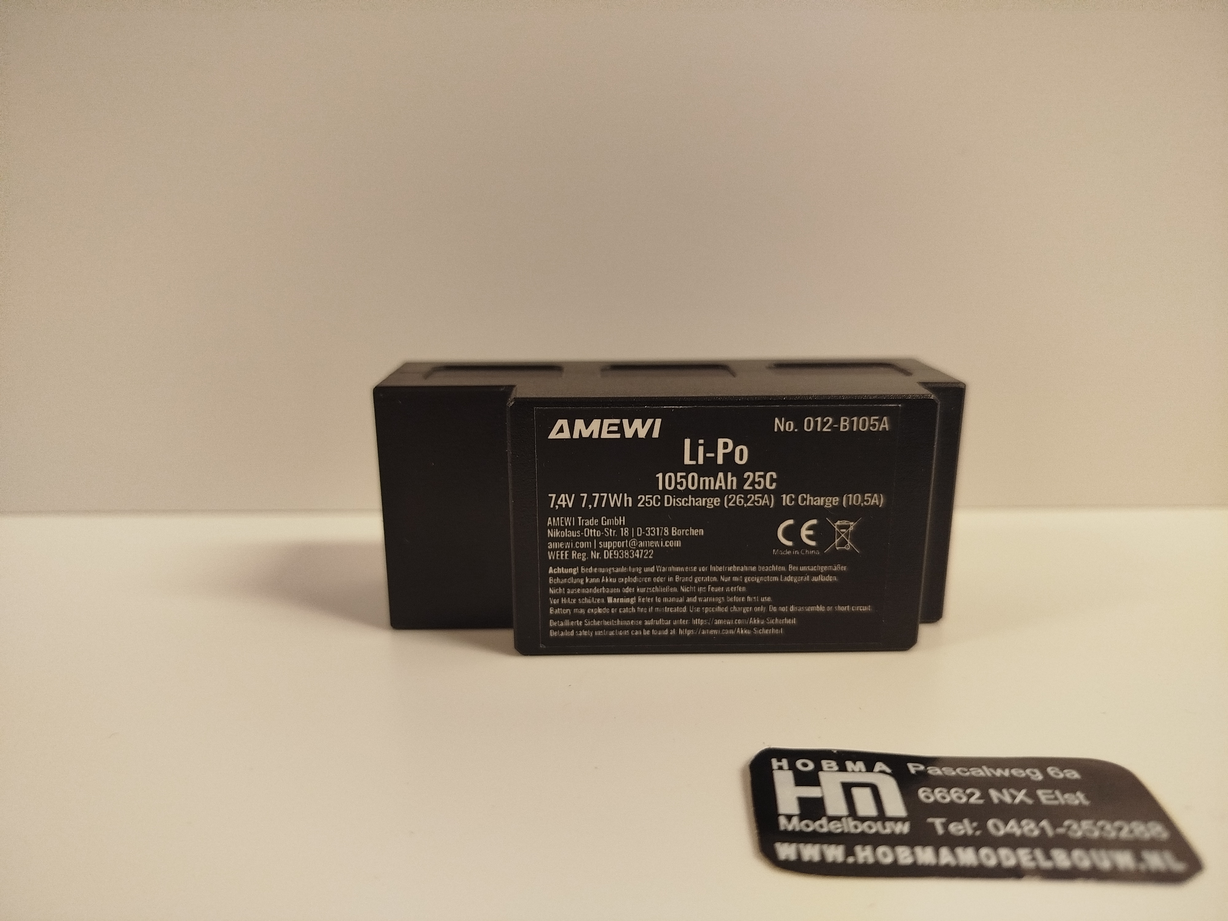 Amewi 012-B105A 7,4V 1050mAh accu