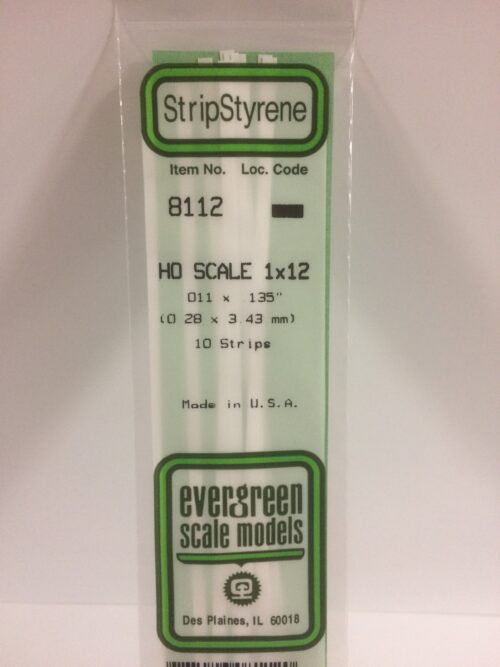 Evergreen 8112 strip 0,28x3,43