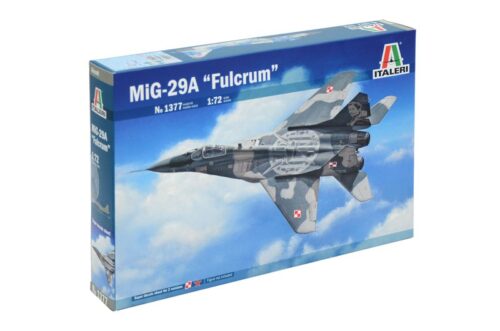 Italeri 1377 mig 29a fulcrum