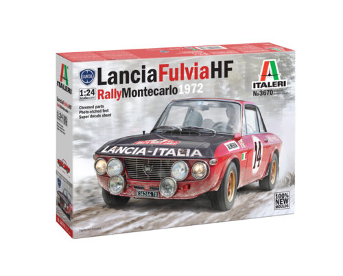 Italeri 3670 Lancia Fulvia HF Rally Montecarlo 1972