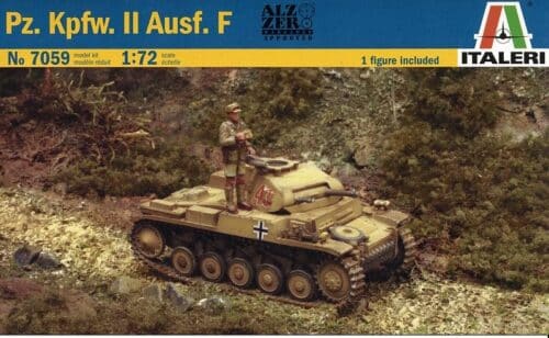 Italeri 7059 Pz kpfwII ausf F