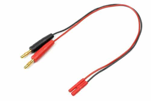 Laadkabel 2.0mm goudstekker, silicone