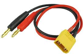 Laadkabel XT60, silicone kabel 14AWG