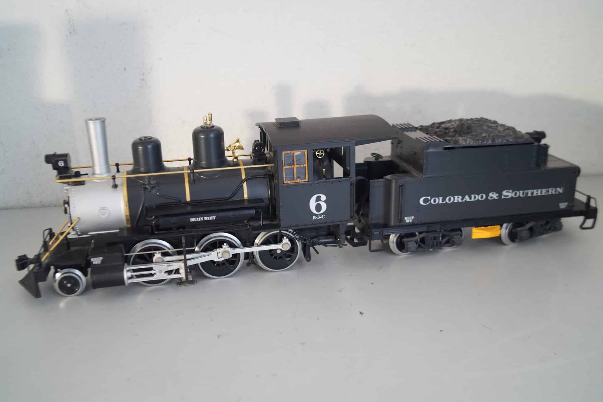 LGB 2019 S Mogul Steam lok No 6, met rookgenerator