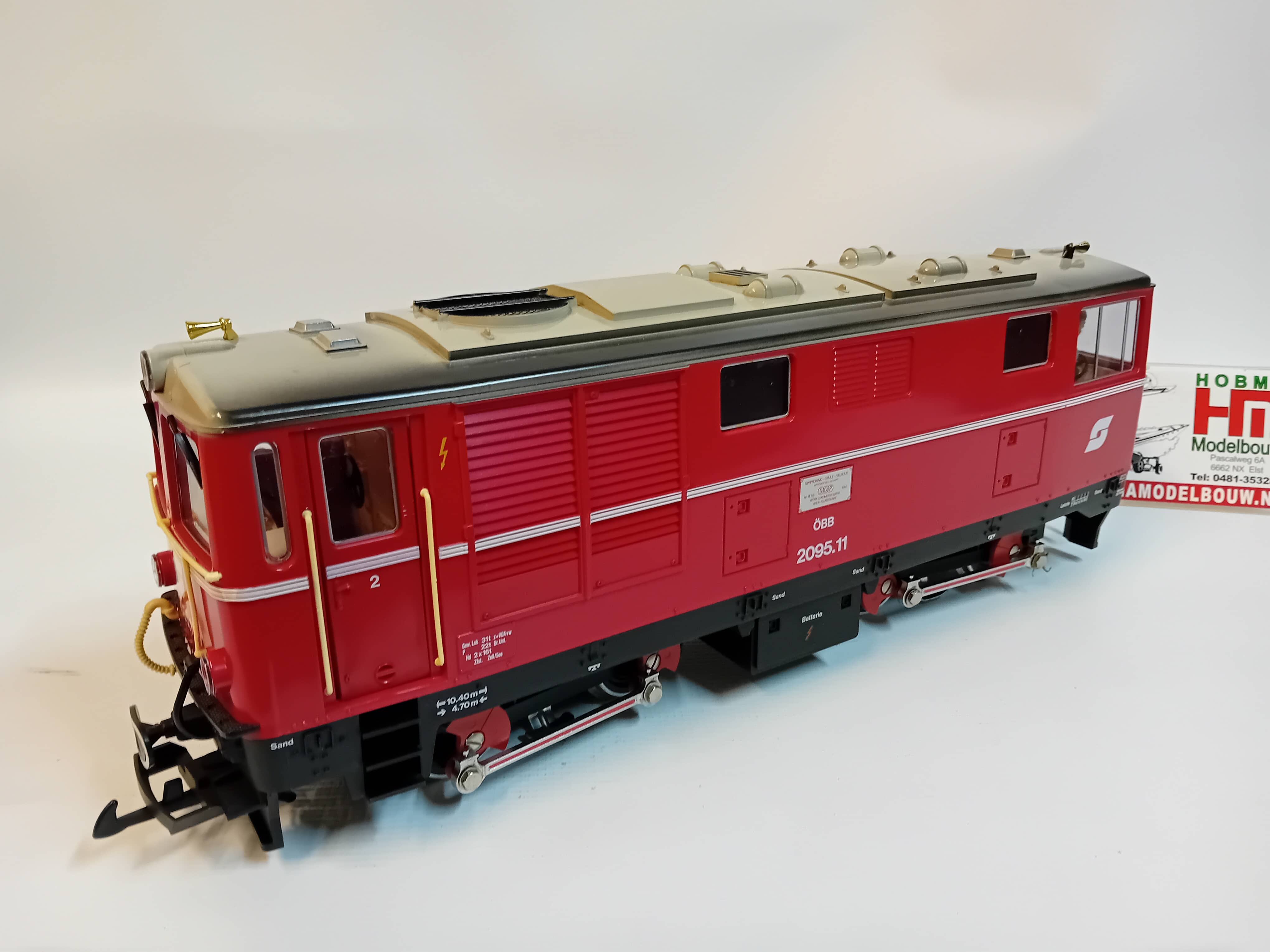 lgb 2095 N Diesellok rood