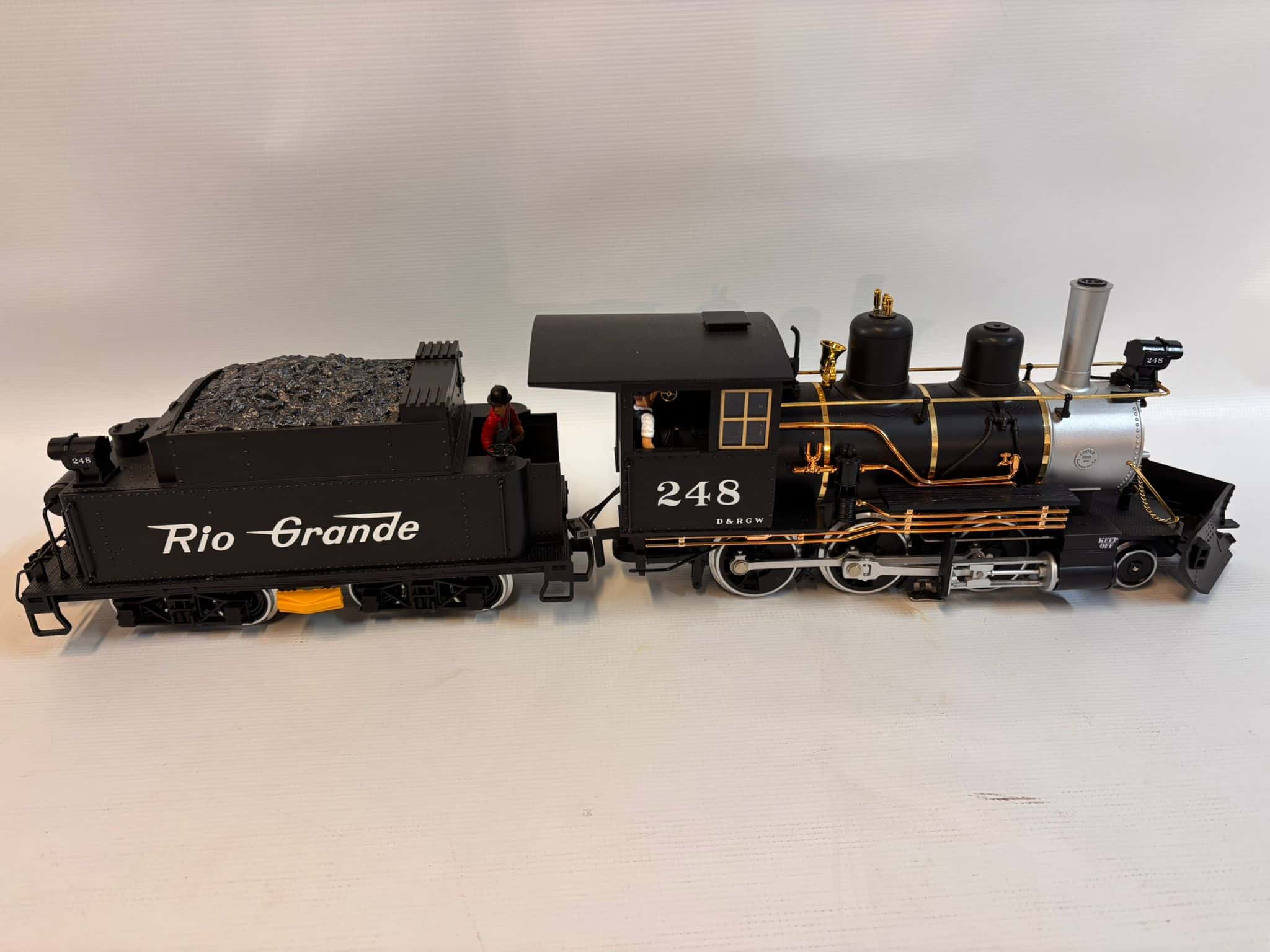 LGB 26194 Rio Grande D & RGW Mogul Stoomlocomotief