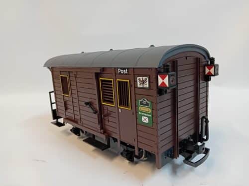 LGB 3019 B Post wagon kleur bruin zonder doos