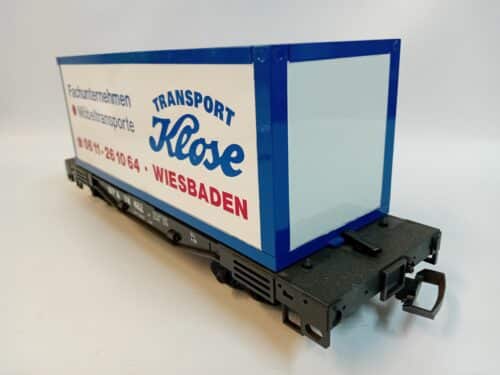 LGB 408M Containerwagon Meubeltransport Klose