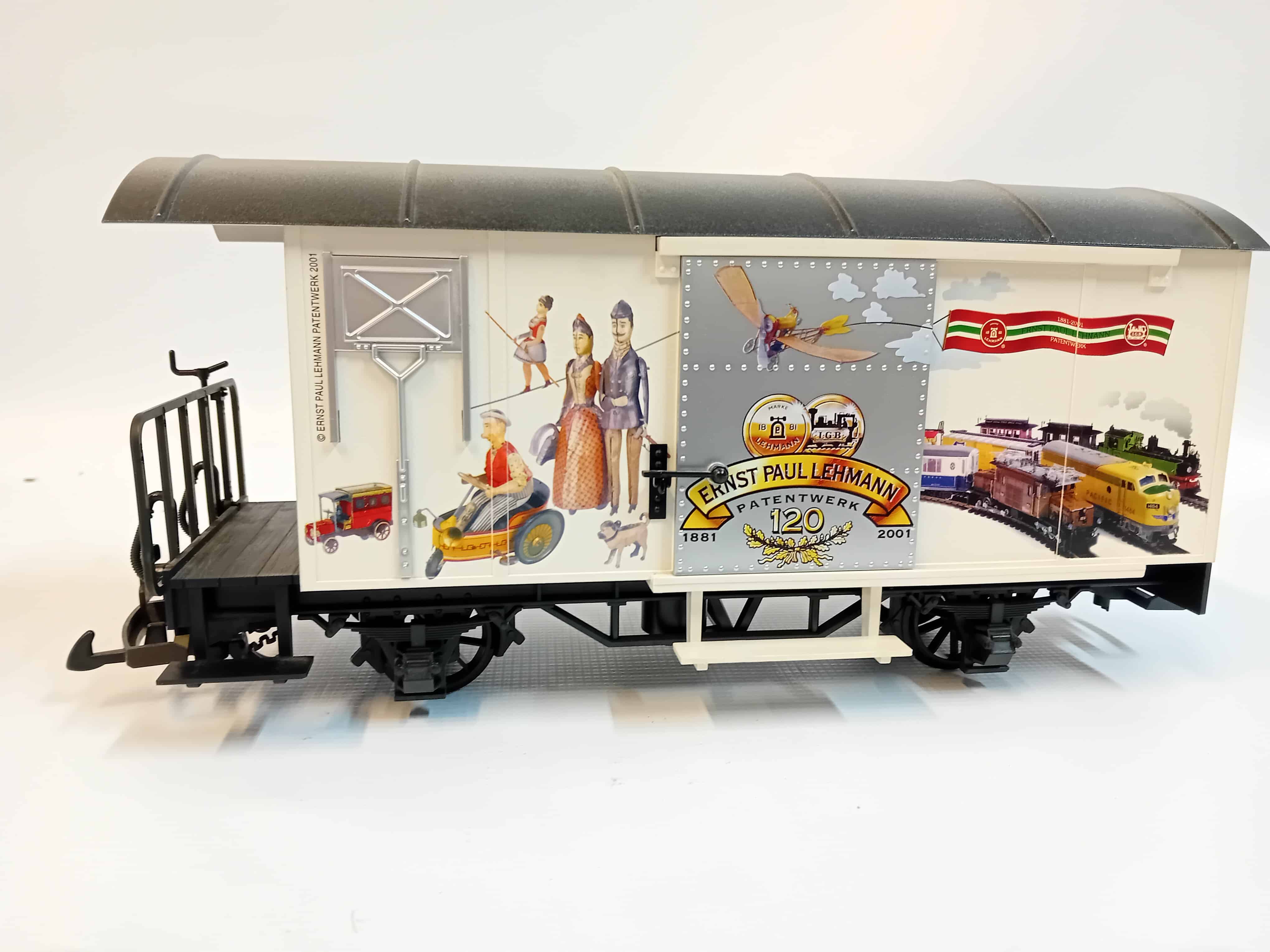LGB 47280 G Goederenwagon met balkon '120-jahre Ernst Paul Lehmann'