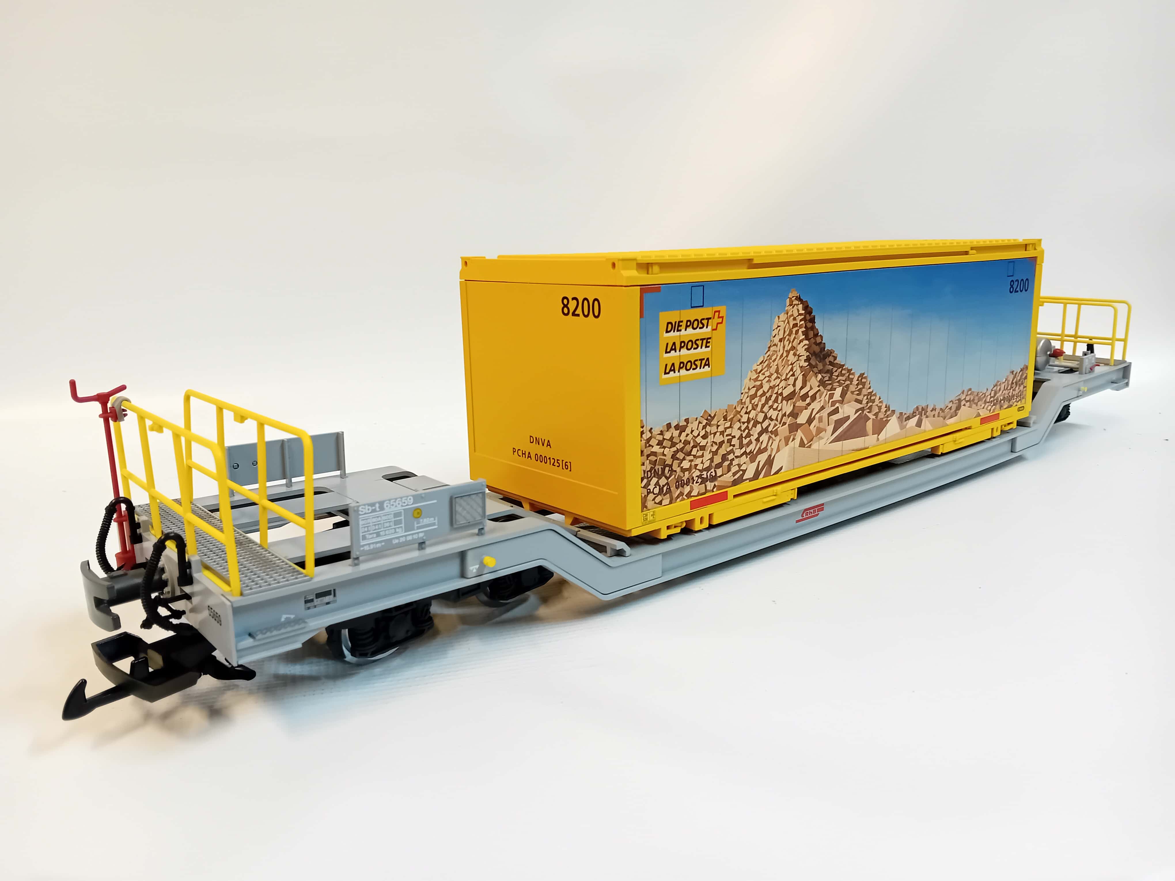 LGB45925 RhB Containerwagen Rhätischen Bahn