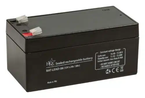 LOODACCU 12V- 3,2 AMP.