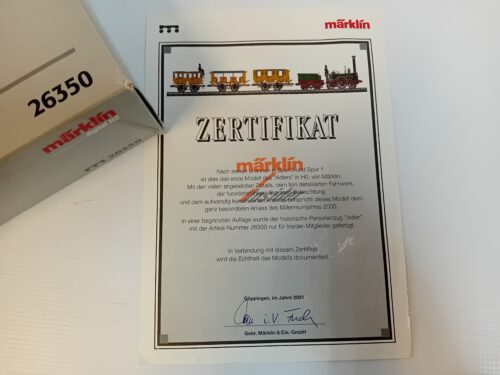 marklin 26350 treinset Adler van de DB AG