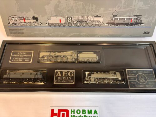 Märklin 3600 H0 Set met drie locomotieven Fotoanstrich van de DRG