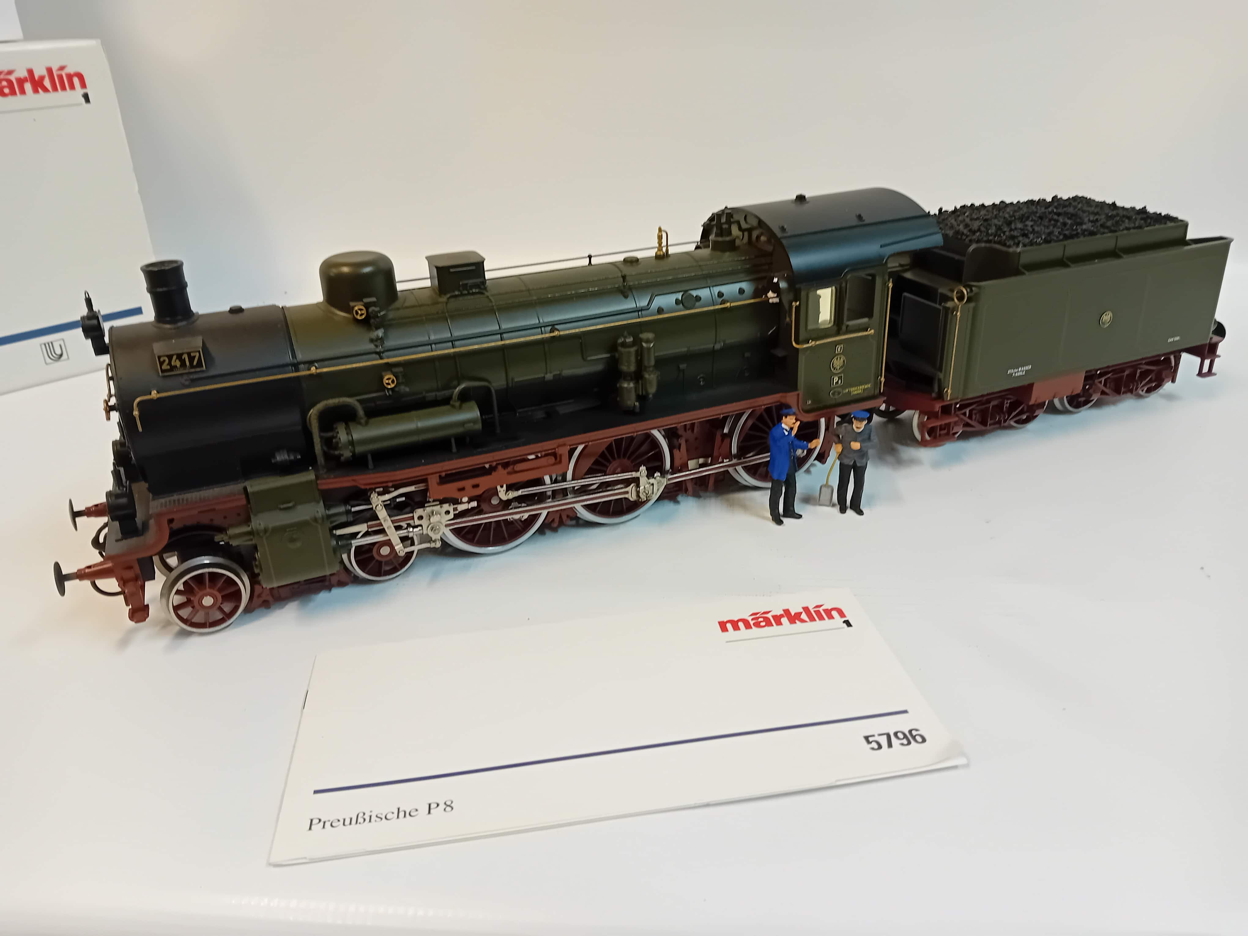 Märklin 5796 Stoomlocomotief met tender P8