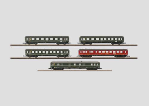 marklin87105 sppoor z Set met 5 sneltreinrijtuigen Berlion - Hamburg