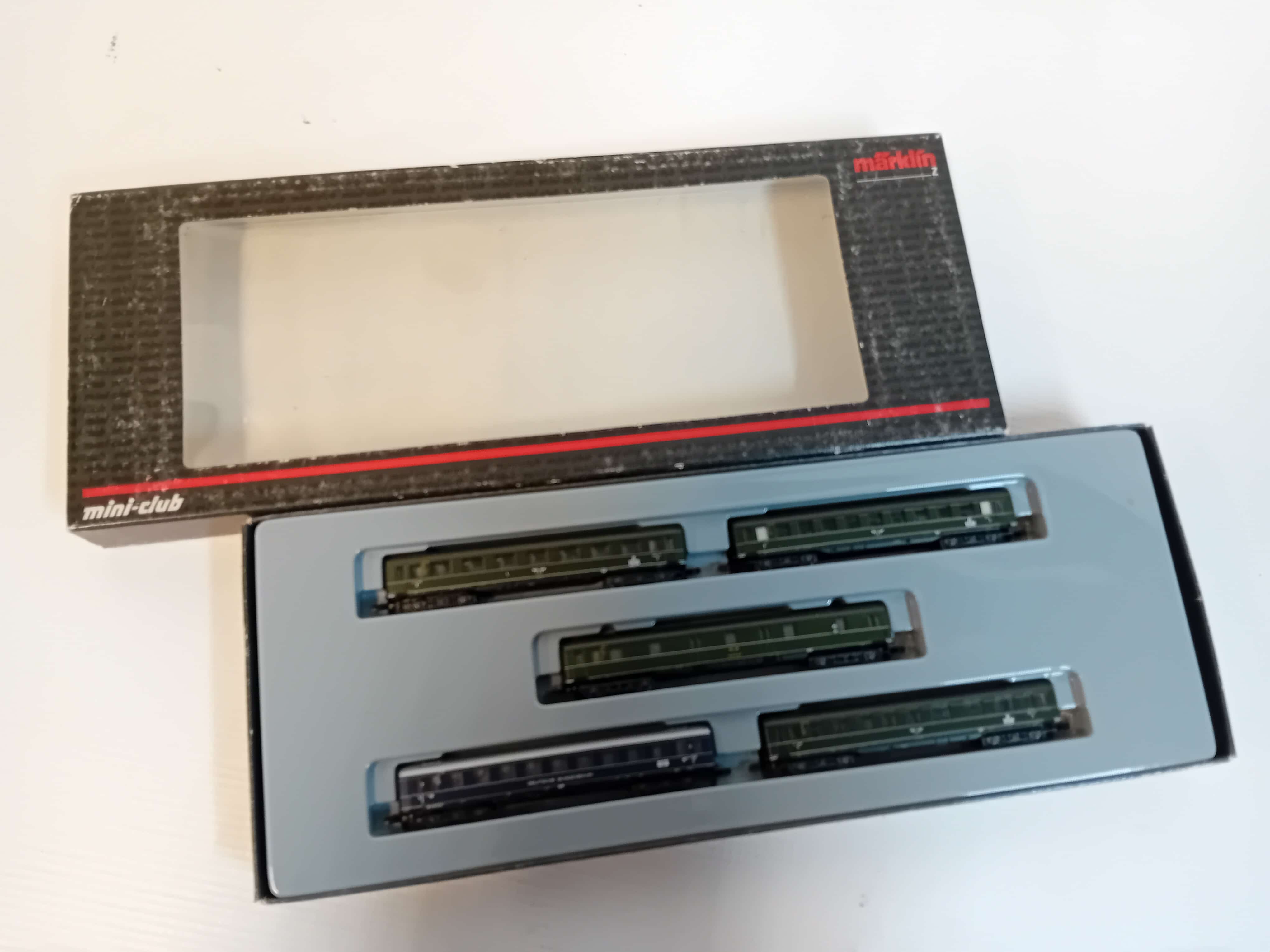 marklin87351 Passagierswagonsset van de Lorelei Express trein