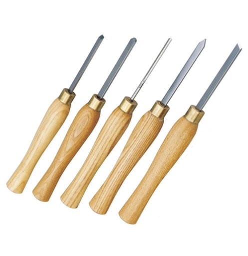 Proxxon 27023 Houtdraaibeitelset HSS, 5 dlg